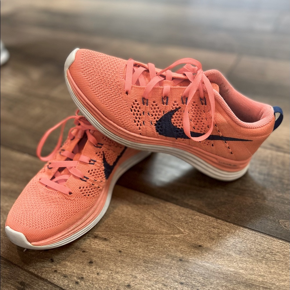 Nike Flyknit Lunar 1 running shoes.